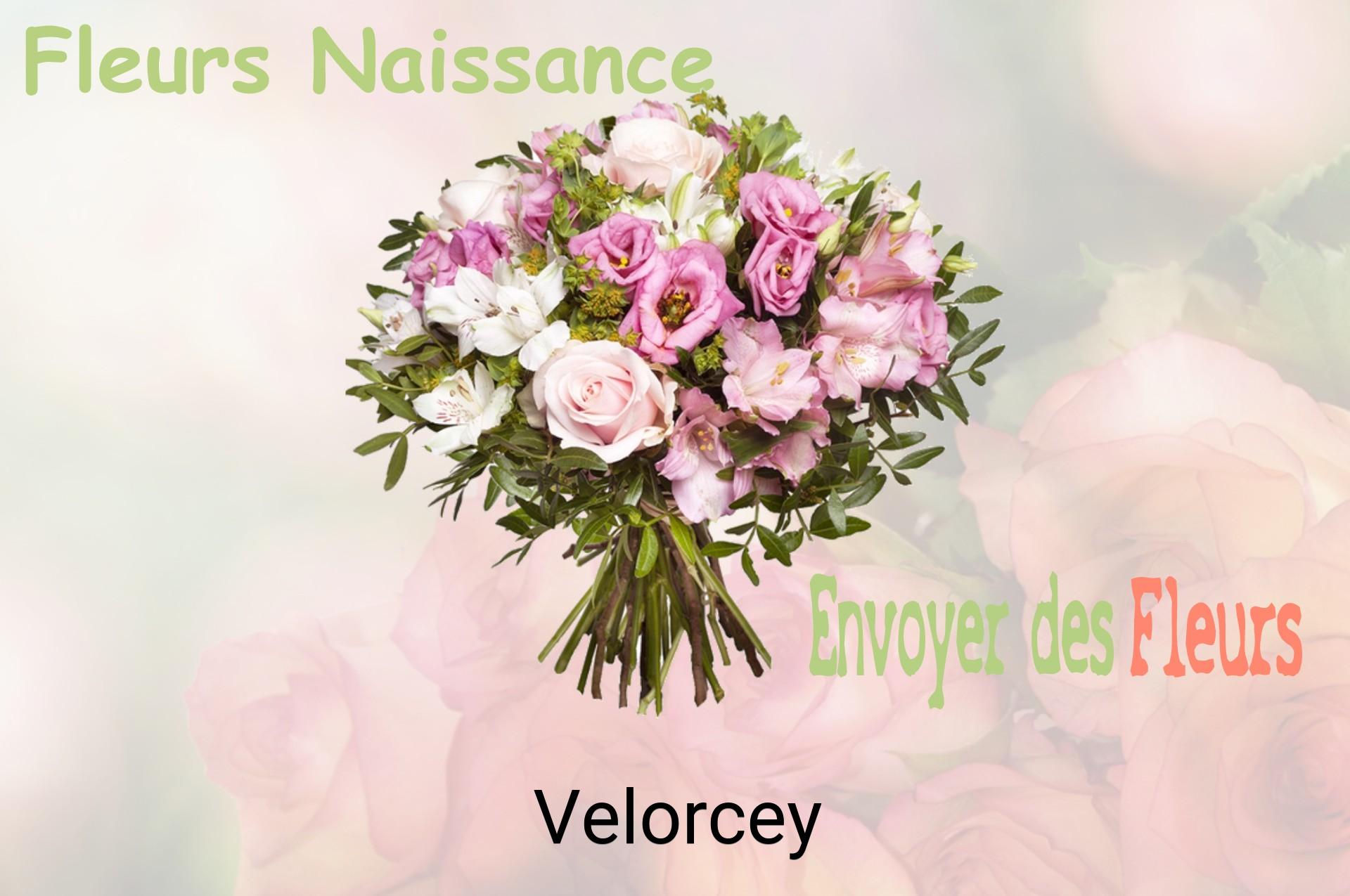 Bouquet de fleurs de naissance livré à Velorcey